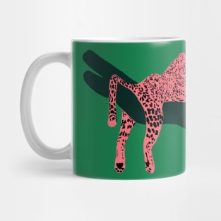 leopard, endangered, cute big cat Mug